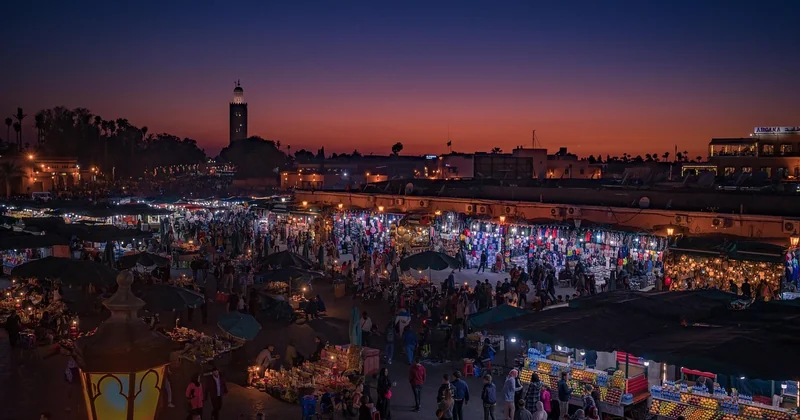 Marché Marrakech Jemaa el-Fna : autre chose qu'un marché, mais incontournable